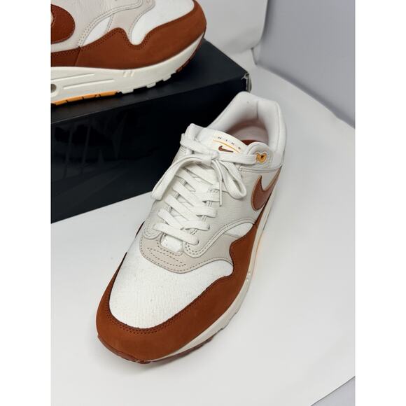 Nike Air Max 1 LX Women's Rugged Orange Sneakers FD2370-100 Size 13W/11.5M 2023 - Picture 6 of 14